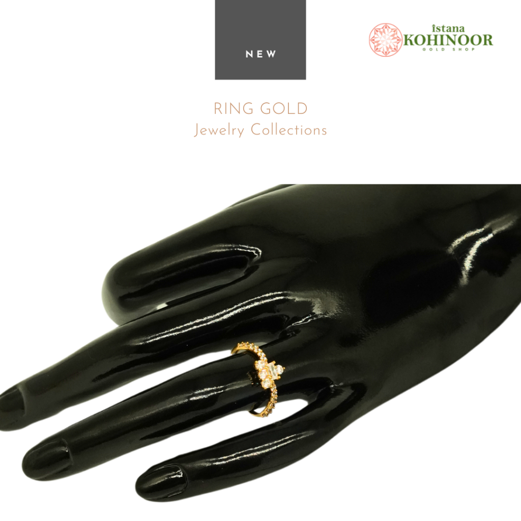 KOHINOOR CINCIN NEW EMAS GOLD POLOS YELLOW GOLD 16K EMAS