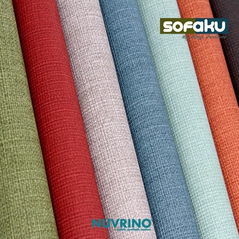 KODE Q35F NUVRINO Viva Bahan Kulit Premium Nuvrino Original Oscar Jok Sofa Bahan Kain Sofa Pelapis M