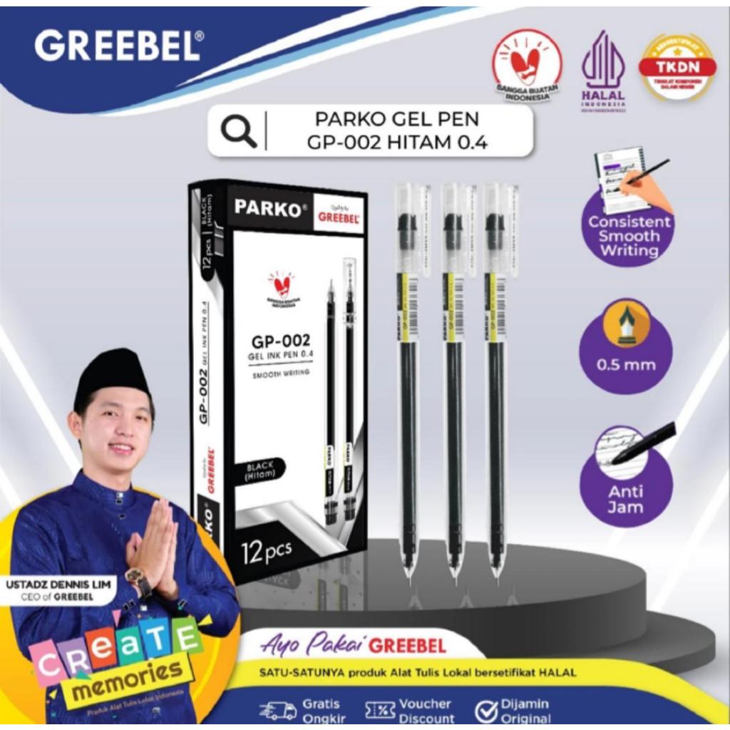 

PULPEN GEL PARKO GP-002 / GEL PEN MURAH PARKO (1 LUSIN)