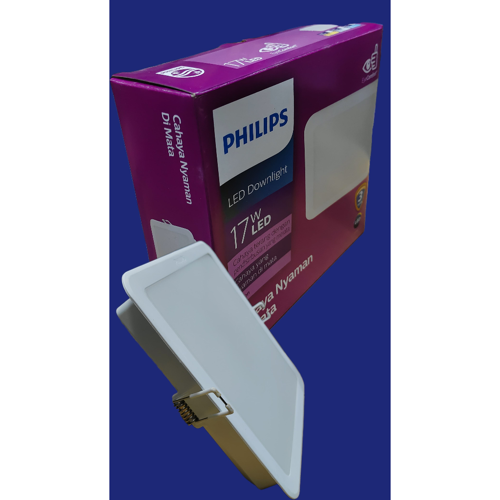 LAMPU DOWNLIGHT LED PHILIPS KOTAK MESON 59467 17 WATT