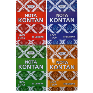 

Nota Kontan Kiky Kecil -Buku Nota Kecil Kiky 1 Ply /2 Ply /3Ply