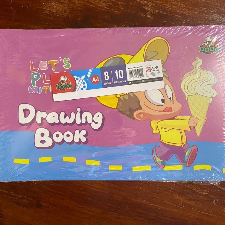 

KODE O38I Buku Gambar A4 DODO 1buku