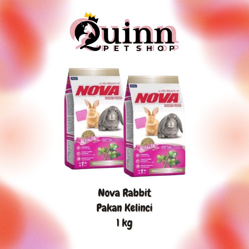 Nova Rabbit 1Kg - Pakan Kelinci -