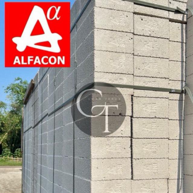 HEBEL ALFACON SNI 1 DO 10cm / 7,5 cm (12,6 kubik) - HEBEL / BATA RINGAN TERMURAH