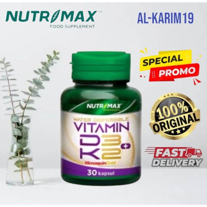 Nutrimax Vitamin D3+K2 isi 30