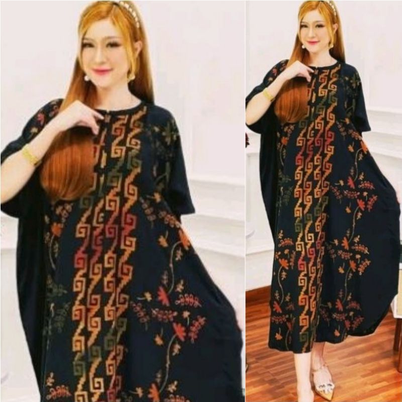 Daster Lowo Sogan Batik Cap Rayon Super Adem Halus Tebal Busui Bumil Nyaman Dipakai Sehari-hari