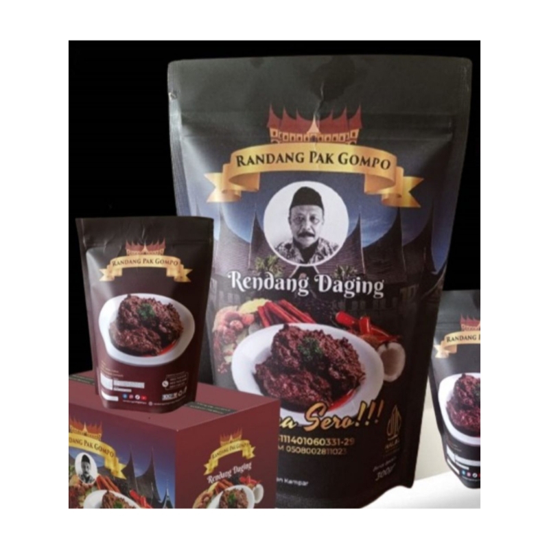 

RENDANG DAGING SAPI PAK GOMPO FRESH BERAT 300GR