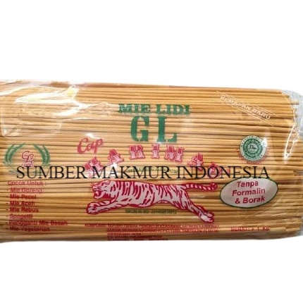 

KF7 MIE LIDI MIE GOMAK GL CAP MAU KUNING 1 KG ECERAN
