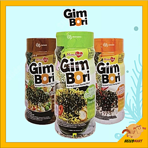 

ORIGINAL Mamasuka Gim Bori Rumput Laut Kering Tabur Halal 30gr / HELLOMARTID
