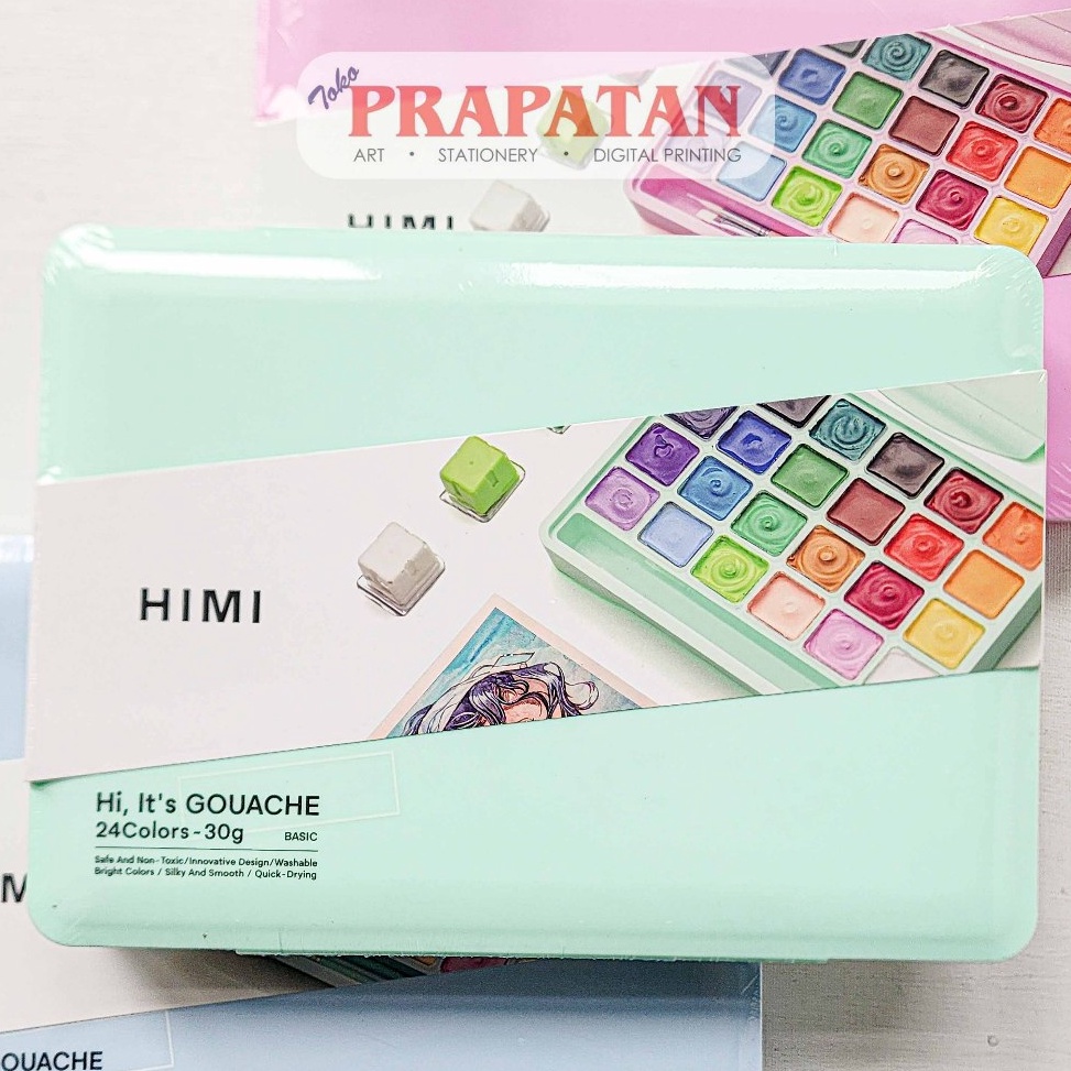 

KODE Q92Z Miya Himi Gouache 24x3ml Cat Gouache