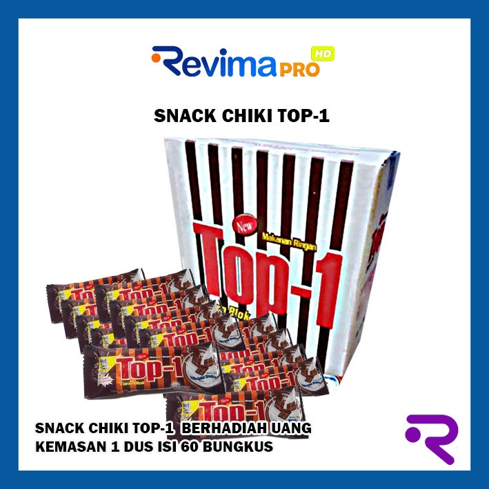 

Snack Ciki TOP--1 BERHADIAH Kemasan 1 DUS isi 60 Bungkus