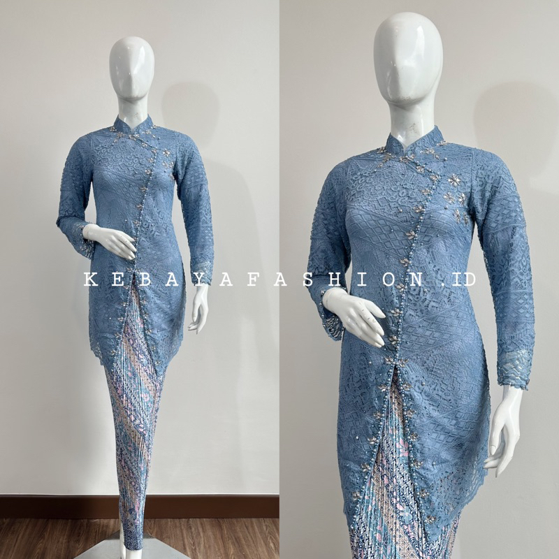 Kebaya Modern/Kebaya Janggan Payet/Tunik Brokat Payet/Kebaya Wisuda/Kebaya Remaja/Kebaya Brukat Mali