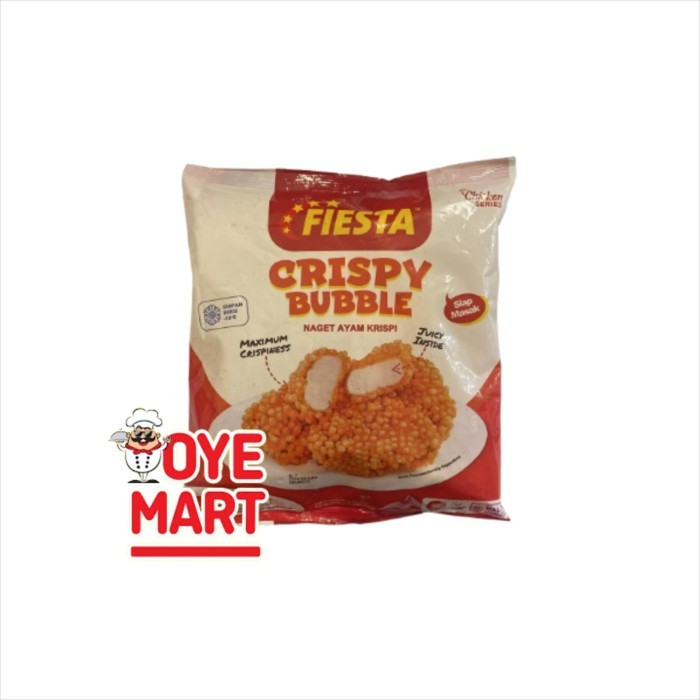 

FIESTA CRISPY BUBBLE 400GR - NAGET AYAM KRISPI