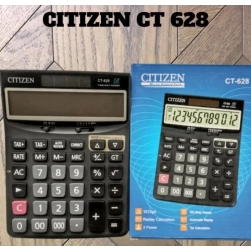 

Kalkulator / Calculator CITIZEN CT 628 Check & Correct 12Digit