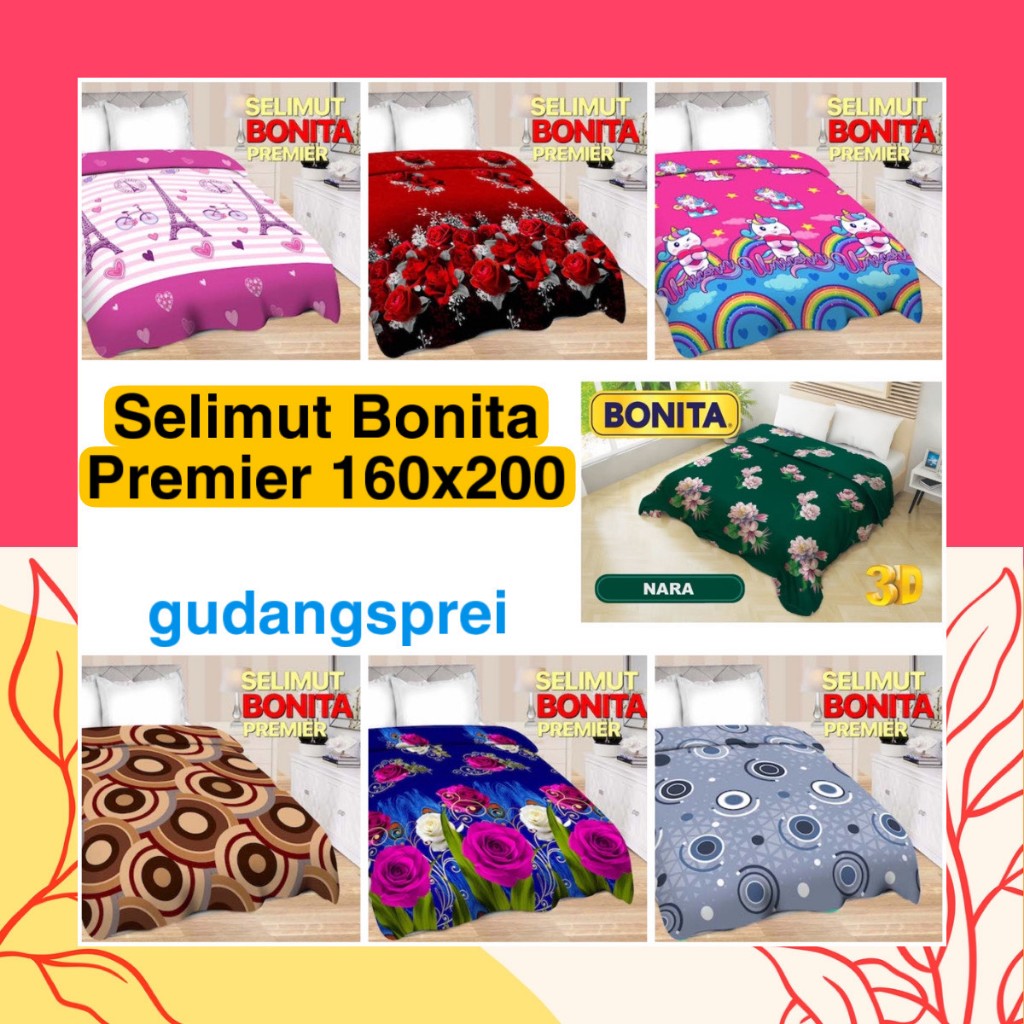 Selimut Bonita Premier 160x200