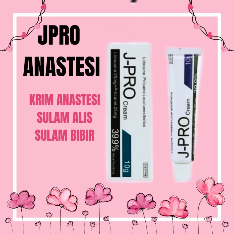 JPRO ANASTESI CREAM WAJAH SULAM ALIS SULAM BIBIR KRIM MATI RASA LOKAL UNTUK ROLLER COD