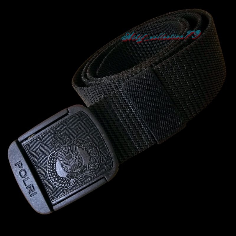 Ikat Pinggang Polri Motif Timbul 3D Sabuk Tactical Polri