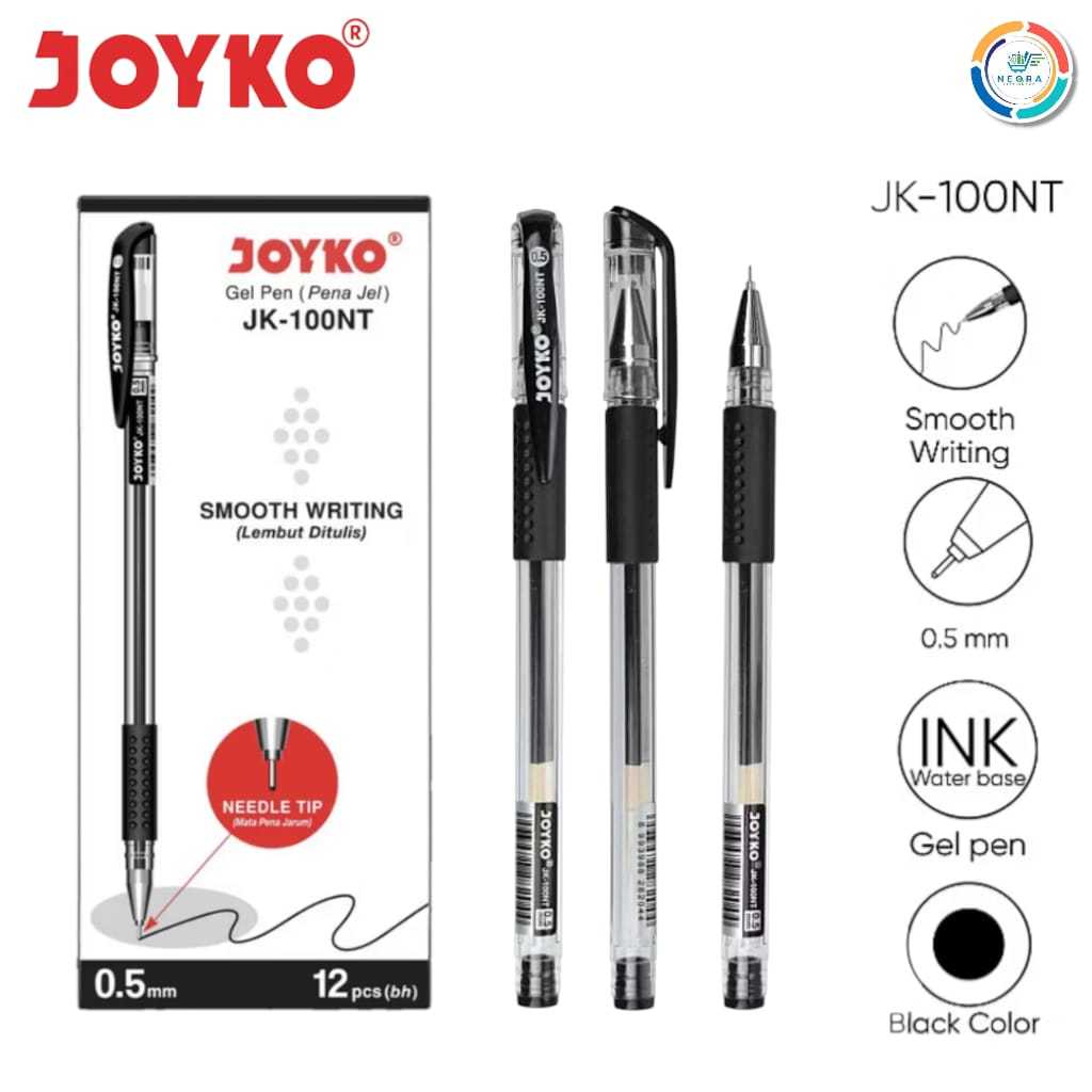 

Joyko Gel Pen Pulpen Pena JK-100NT 0.5 mm | @ 1 Pen