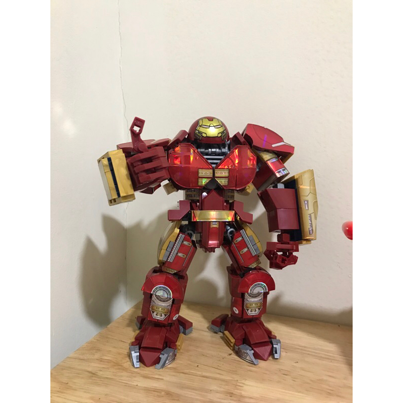 brick block hulkbuster compatible lego