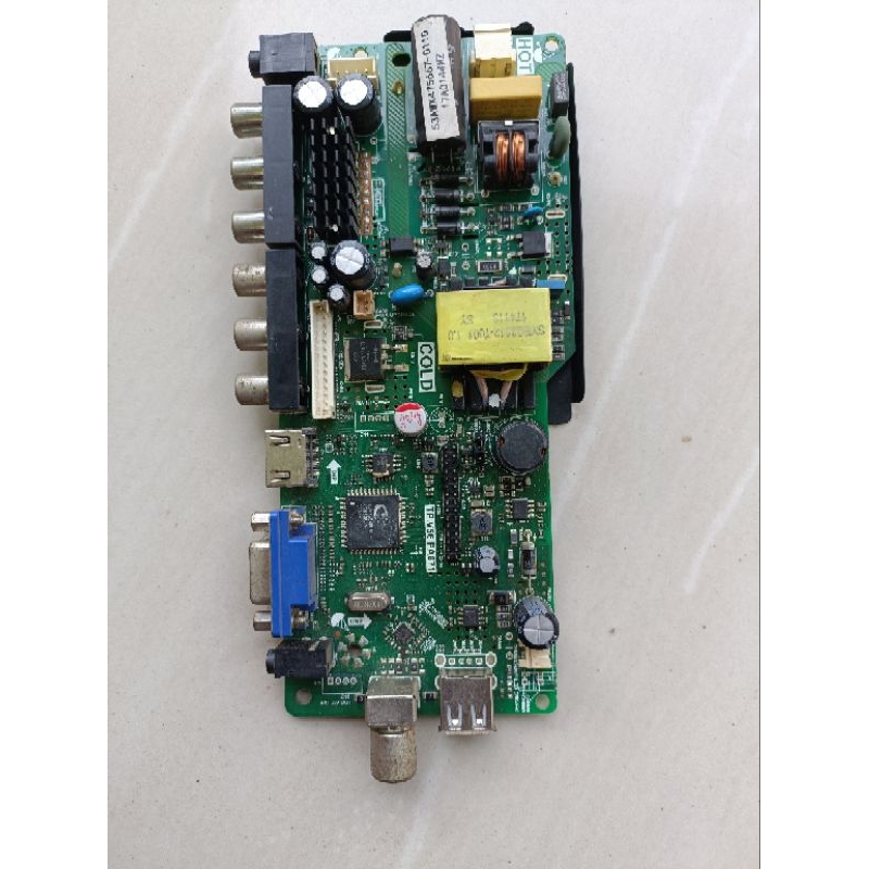 MB maenboard mesin tv LED panasonic TP V56 PA671