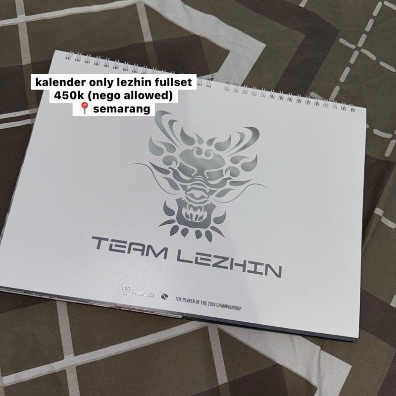 [BOOKED] KALENDER ONLY SEASON GREETINGS TEAM LEZHIN 2024