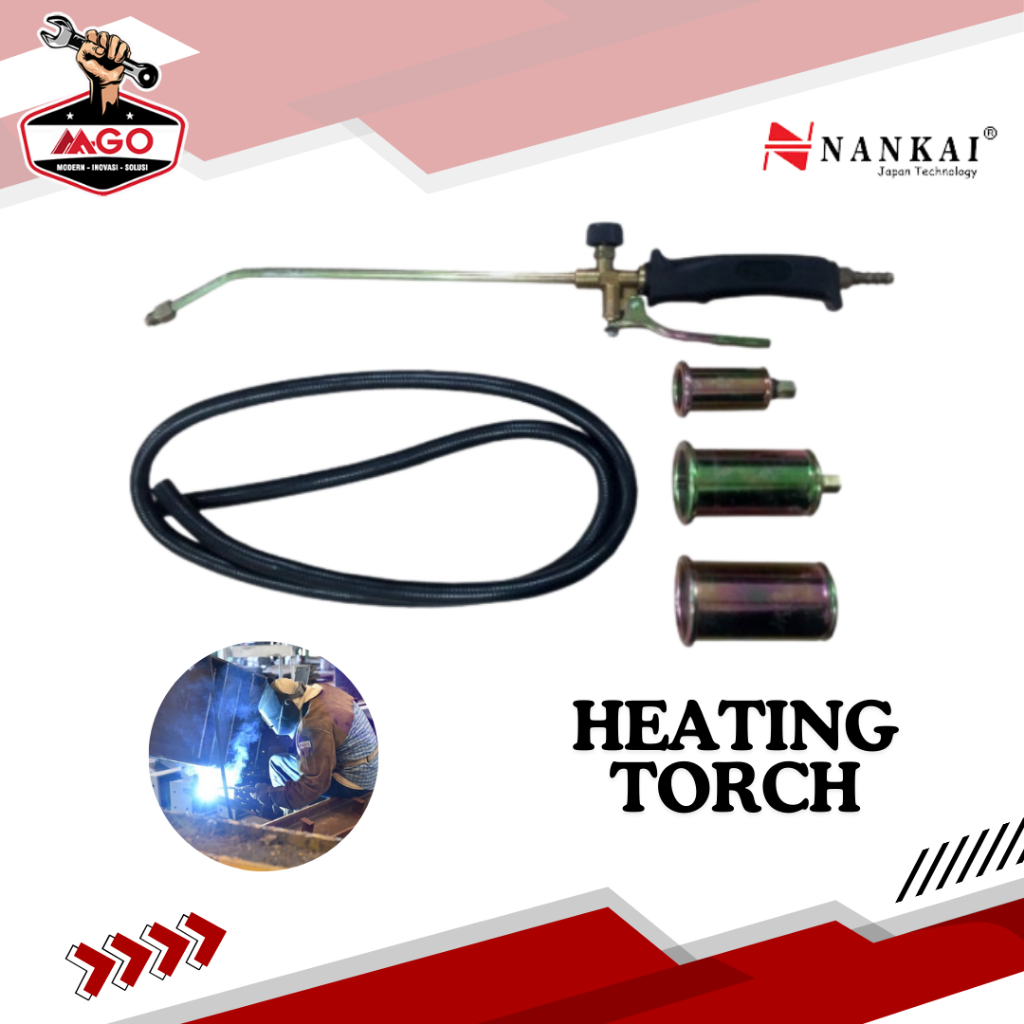 Nankai Heating Torch / Pemanas Las Bakar / Pembakar LPG / Blender Lpg / Heating Torch + Selang 1.5M
