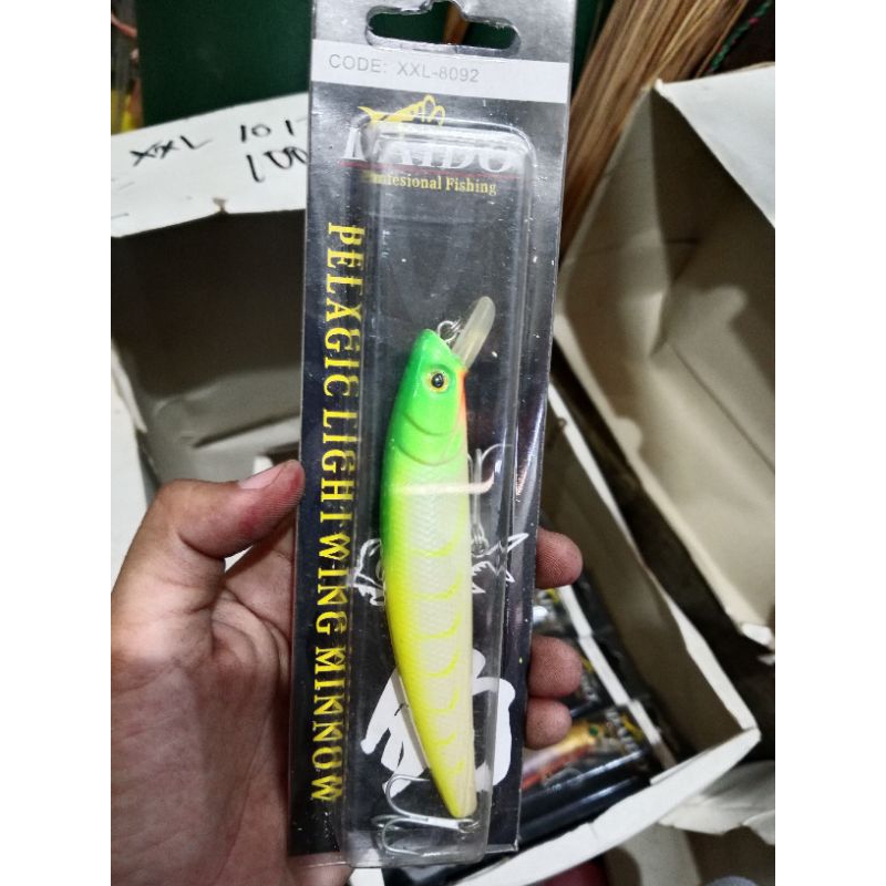 Umpan daido/Umpan ikan sungai/Umpan minnow