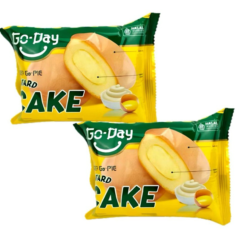 

[ 10 pack] GODAY GOPIE CUSTARDCAKE CEMILAN SNACK MAKANANRINGANKUEBOLU