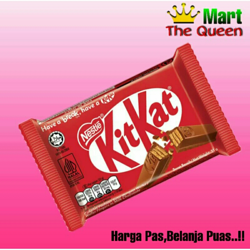 

KIT KAT Chocolate 4 fingers 35gr