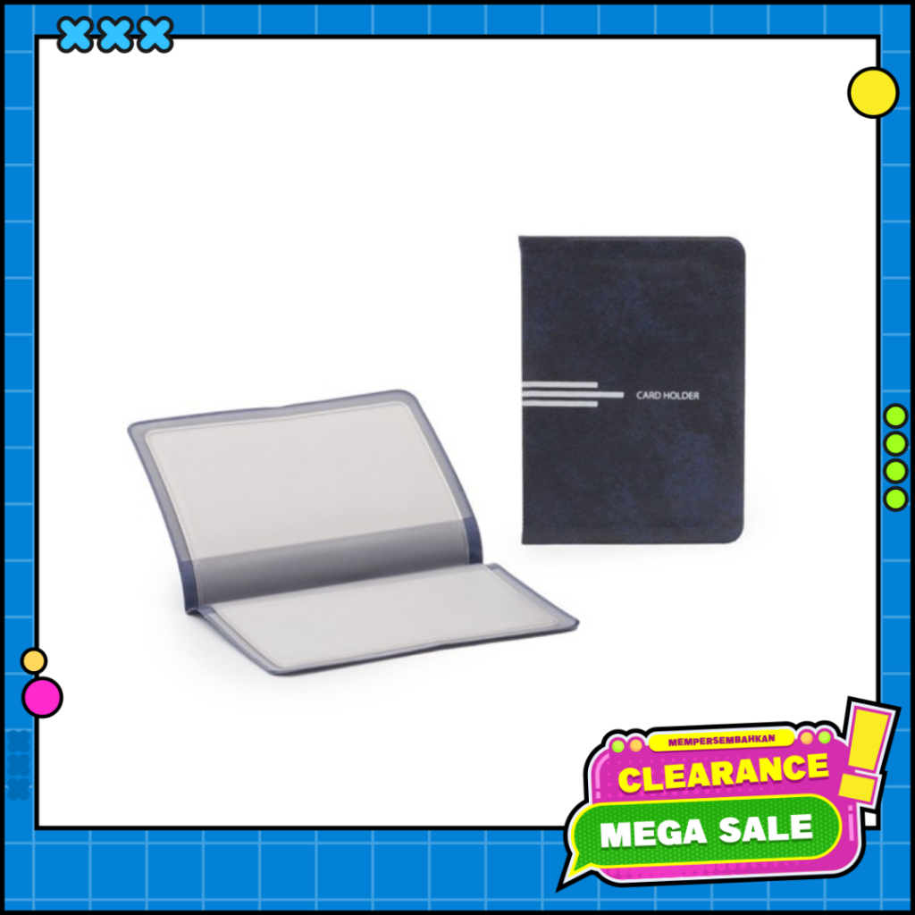 

Bantex Dompet Kartu 6 Slot Card Pocket Holder 9875 07
