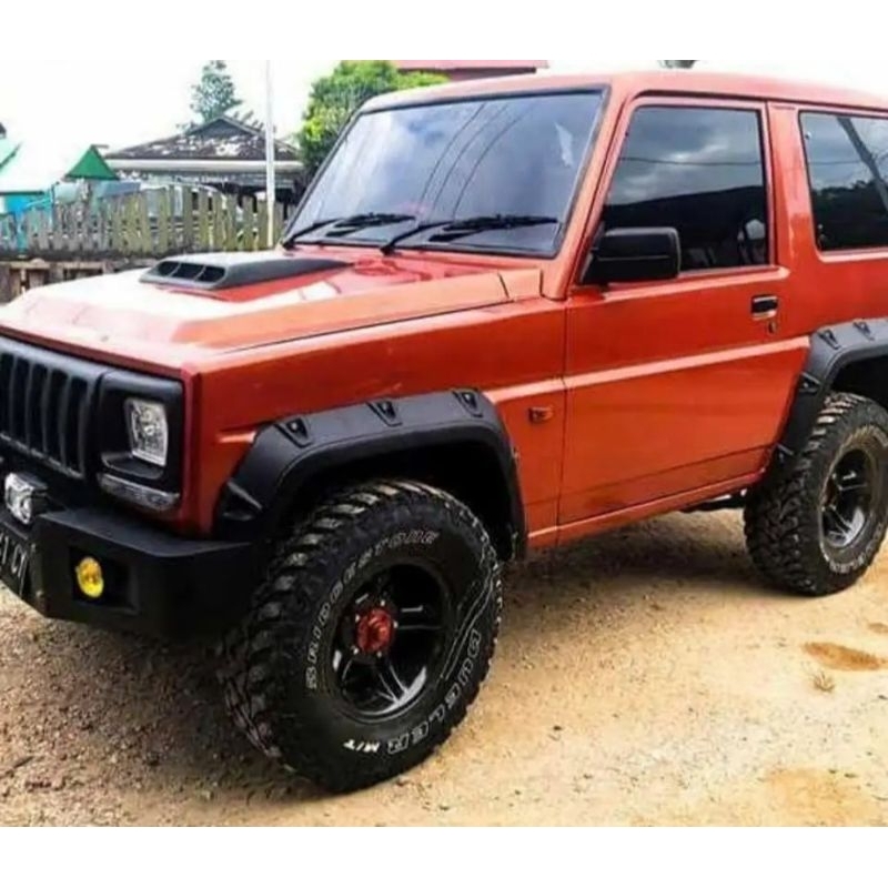 Over Fender Mobil TAFT GT FEROZA ROCKY Hiline Pemasangan Pake Baud Dan Lem 3M Harga Satuan/Per satu 