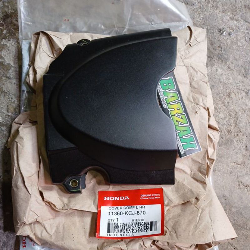 cover tutup gear depan honda tiger revo pnp tiger lama megapro original baru ahm