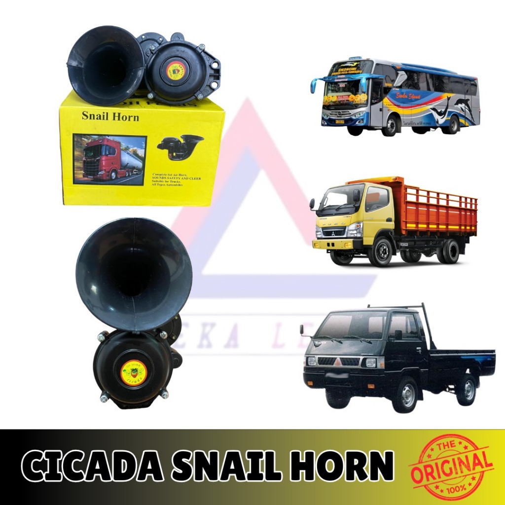 Klakson Truk Keong Klakson Cicada 12v 24v Klakson Scania Volvo