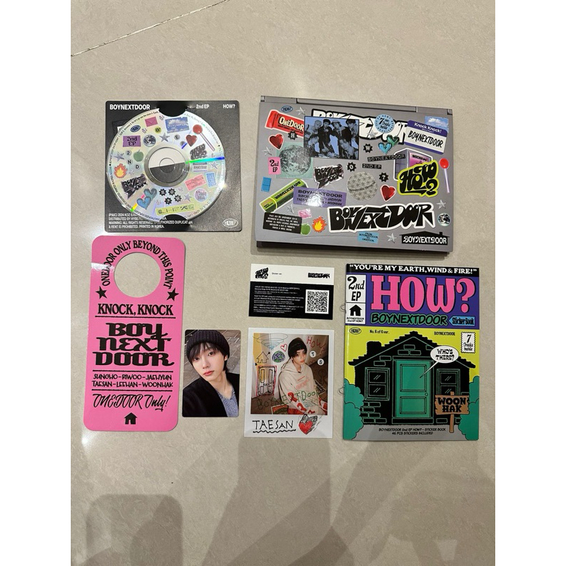 BOYNEXTDOOR sticker album