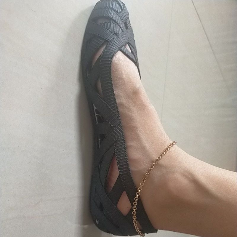 PRELOVED sepatu flat wanita flat shoes cewe second sepatu Melissa Jason Wu bekas flatshoes Melissa +