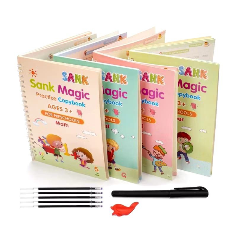 

Sank Magic Practice Buku Ajaib 1set + pulpen