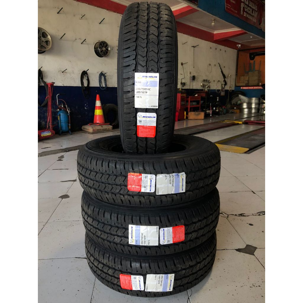 Ban Mobil XCD 2 Michelin 205/75 R14 XCD2 Traga L300  Muatan Berat 205 75 14 205/75/14
