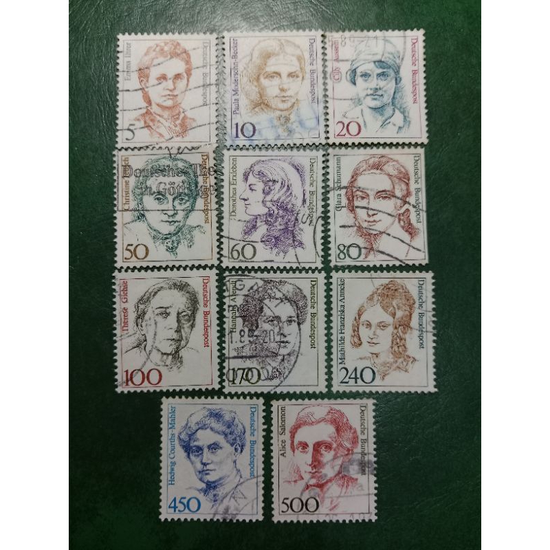 

Prangko Jerman 11 Pcs Used