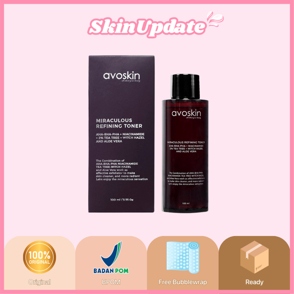 AVOSKIN Miraculous Refining Toner - Eksfoliasi Toner