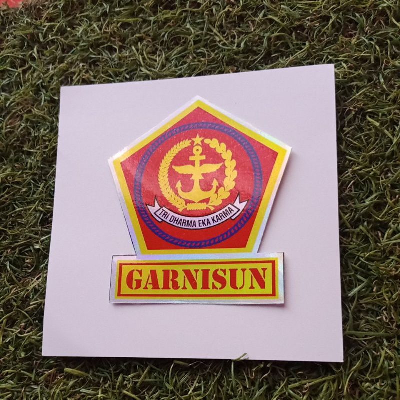 

stiker GARNISUN/stiker hologram glossy