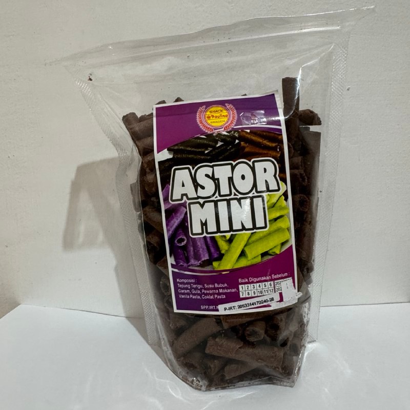 Wafer Astor Coklat Mini..