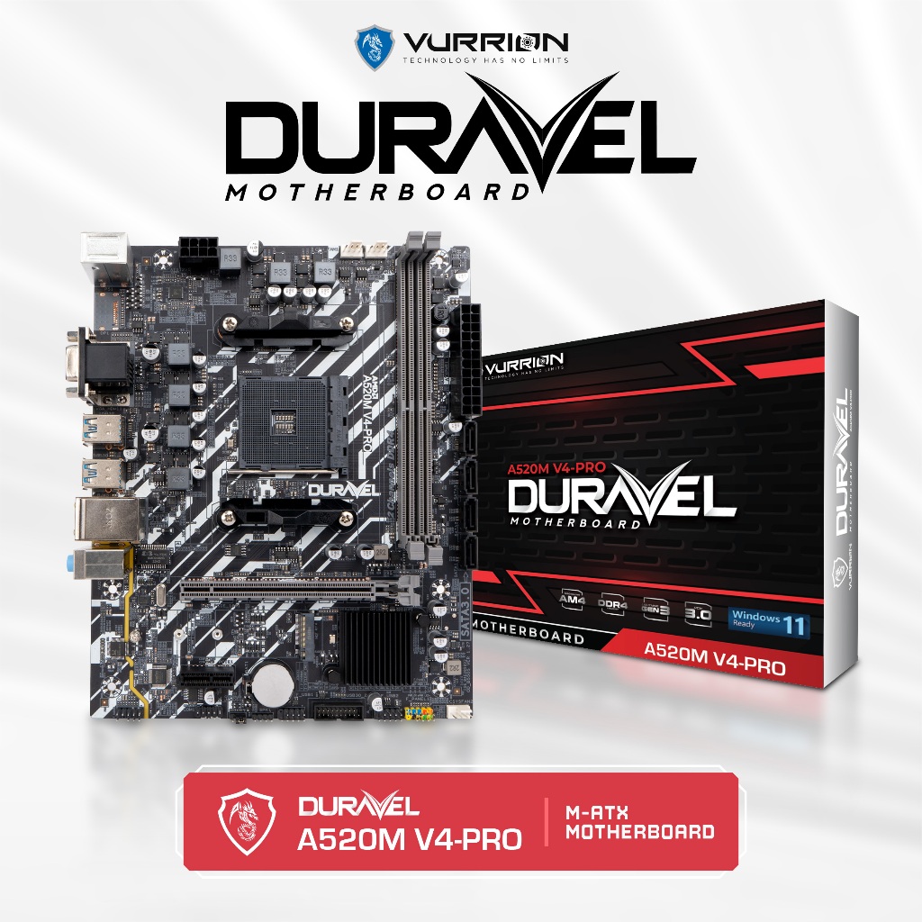 MOTHERBOARD VURRION DURAVEL A520M V4-PRO