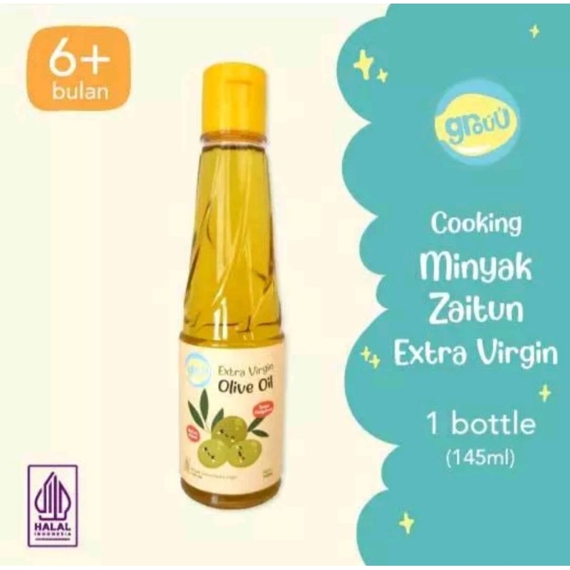 

Grouu Extra Virgin Olive Oil / Minyak Zaitun 145ml