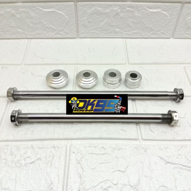 As Roda Depan Belakang Suzuki Satria Fu Motif Probolt Set Boshing Tromol Depan Belakang