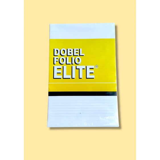 

Kertas Folio Elite / Kertas Bergaris Kertas Double Folio Elite 100 Lembar ( 1 Pak isi 100 Lembar )