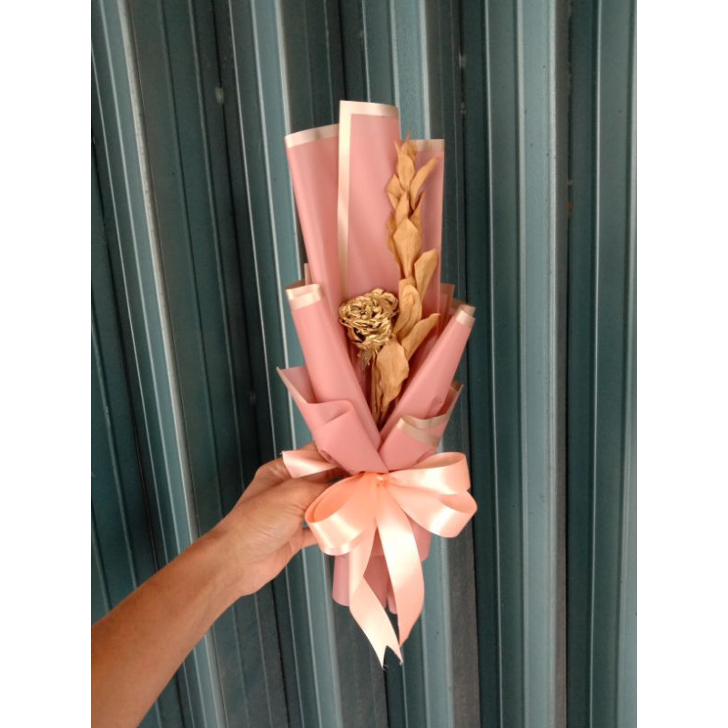 Bucket Bunga Dried Flower/Bucket Bunga Kering/ Bucket Mini