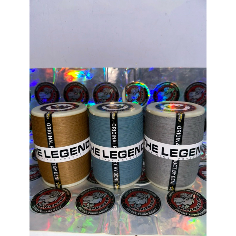 [THE LEGEND TEMPEL ULUR] Gelasan Senar MOLOR INDACHI 020/018 THE LEGEND MAHKOTA 6000yard Tajam Murah
