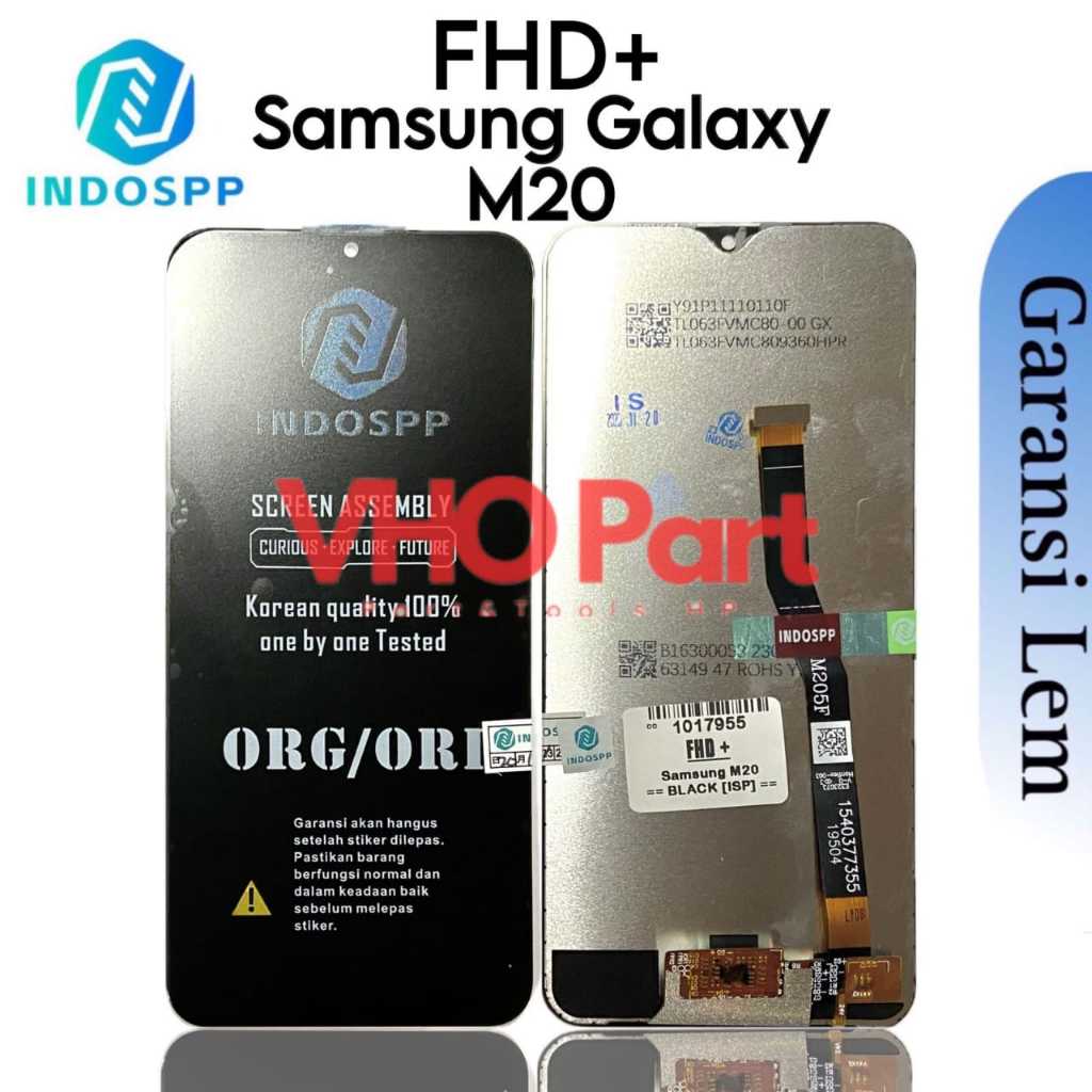 LCD Touchscreen Fullset Samsung Galaxy M20 / M205 / M205F / SM-M205F / SM-M205FN / SM-M205G / SM-M20