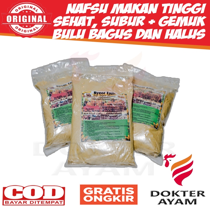 Jamu Sapi Kambing Nyeor Ejuh Extra Gula Penggemuk Herbal Cepet Gemuk Lahap Makan Isi 500 Gram