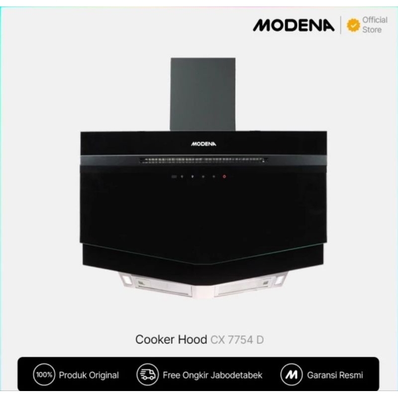 MODENA COOKER HOOD CHIMNEY CX 7754 / PENGHISAP ASAP WALL / COOKER HOOD MODENA CHIMNEY CX 7754